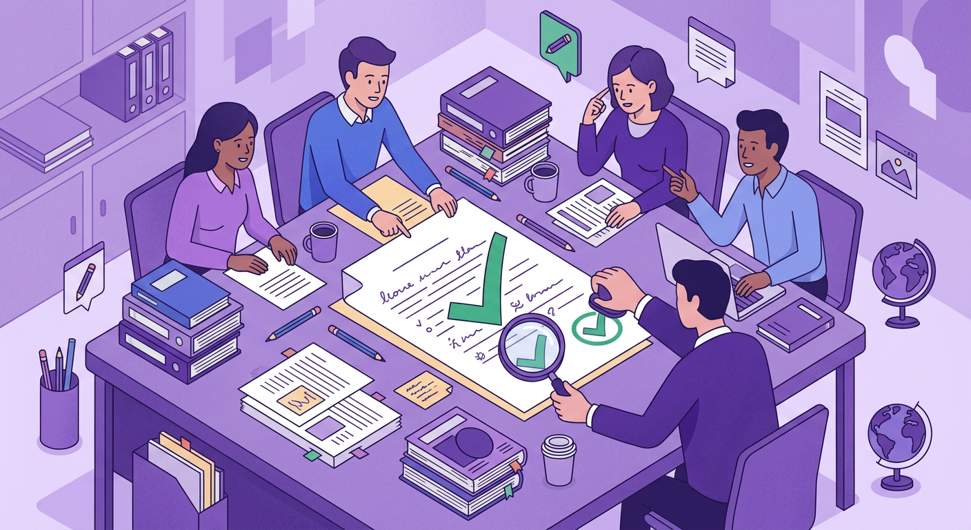 Revisões e atualizações constantes